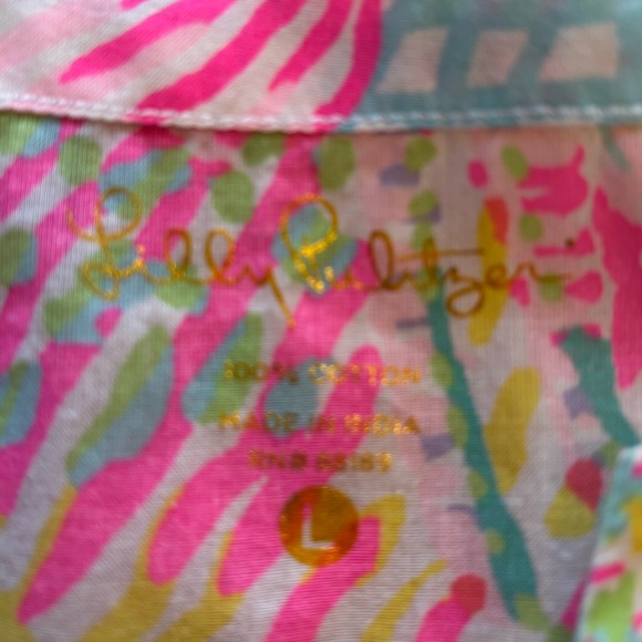 Lilly Pulitzer Amelia Island Tunic Top - Picture 6 of 7